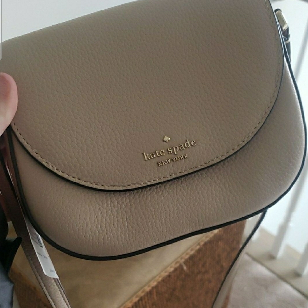 Kate Spade Beige Crossbody Bag
